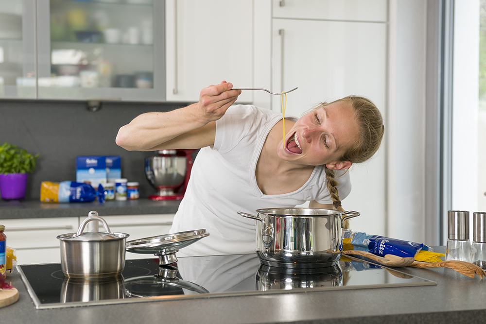 In der Küche mit Triatheltin Svenja Bazlen