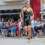 Natascha Schmitt beim Citytriathlon in Tübingen