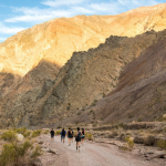 Laufen im Death Valley ist sehr beeindruckend