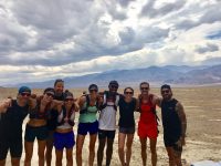 UA-Running Team beim Run Camp im Death Valley