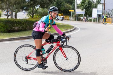 tritime women Botschafterin Anita Horn beim Gran Fondo "Mallorca312"