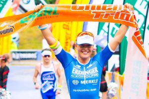 Dianela Sämmlr siegt beim Chiemsee Triathlon 2017