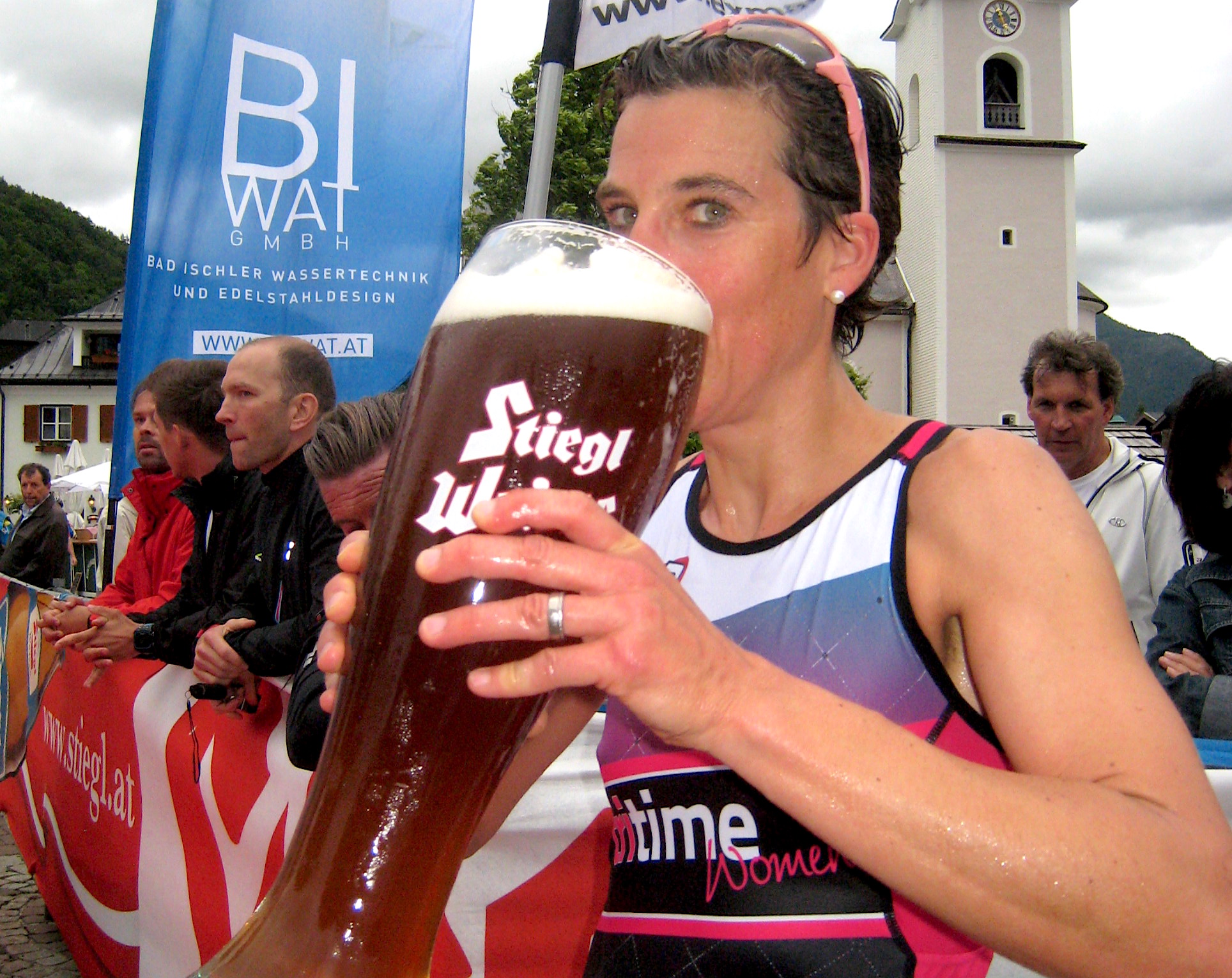 Sigis Siegbier bei der Wolfgangsee Challenge