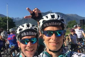 Team Troschka bei der Tour Transalp