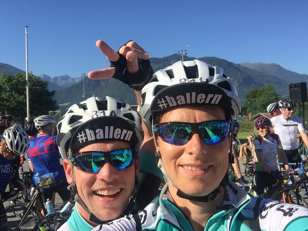 Team Troschka bei der Tour Transalp