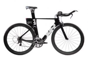 Das Triathlonfahrrad "PR3" von Quintana Roo