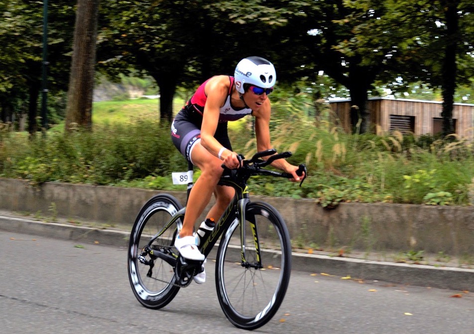 Sigi Mutscheller bei der Triathlonpremiere und Mühlacker