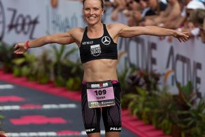 Die Triatletin Kaisa Salin möchte beim Ironman Hawaii aufs Podium