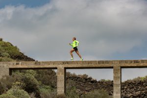 Profi-Triathletin Daniela Sämmler beim Laufen