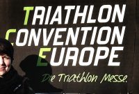 Jule auf der Triathlon Convention Europe in Langen