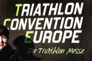 Jule auf der Triathlon Convention Europe in Langen