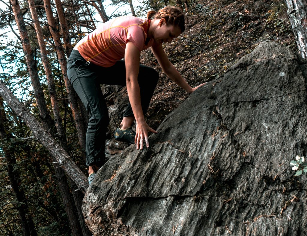 Bouldern – jeder fängt mal klein an