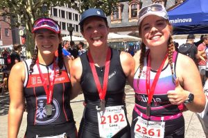 Das tritime women team beim City Triathlon Frankfurt