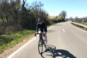 Radtraining mit Laura