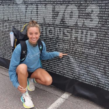 Patricia Schock bei der 70.3 Ironman Weltmeisterschaft in finnischen Lahti