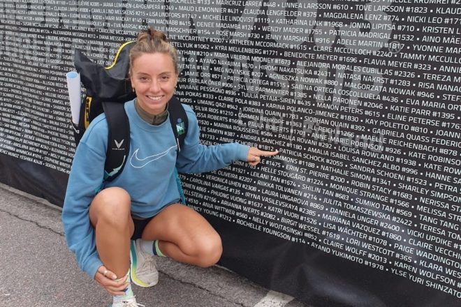 Patricia Schock bei der 70.3 Ironman Weltmeisterschaft in finnischen Lahti