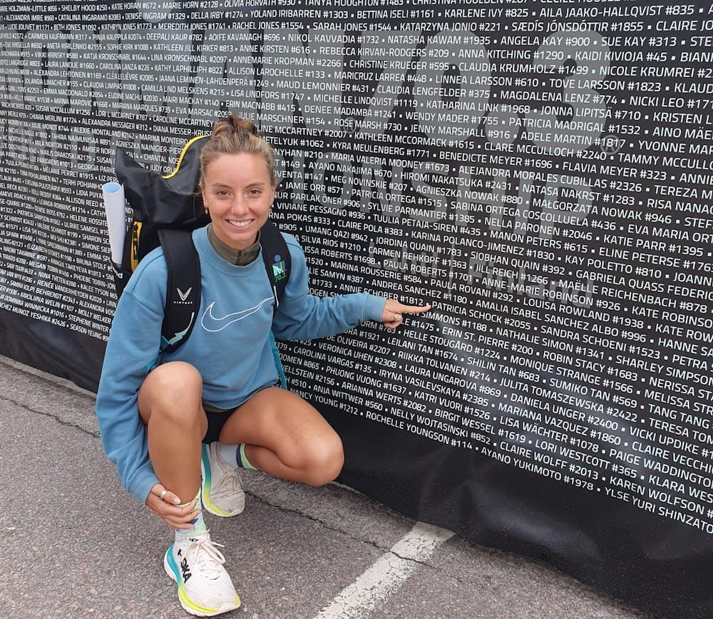 Patricia Schock bei der 70.3 Ironman Weltmeisterschaft in finnischen Lahti